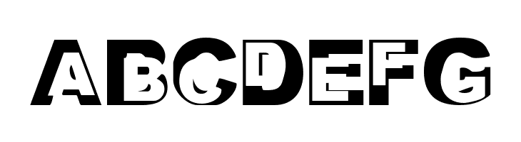 Paper Cutouts  Free Fonts Download