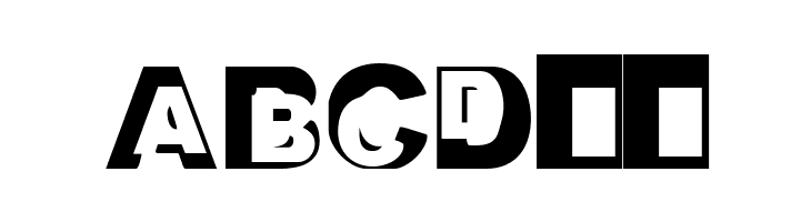 Paper Cutouts  Free Fonts Download