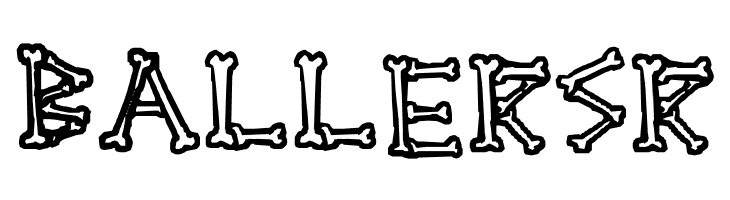A skeleton in your closet  Free Fonts Download