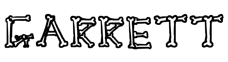 A skeleton in your closet  Free Fonts Download