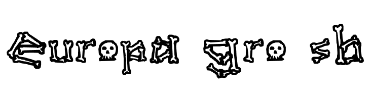 A skeleton in your closet  Free Fonts Download