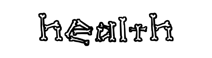 A skeleton in your closet  Free Fonts Download