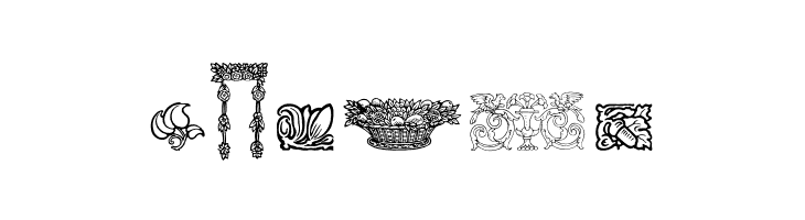 Mortised Ornaments Free Two  Free Fonts Download