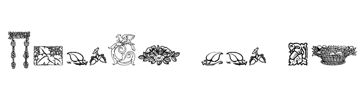 Mortised Ornaments Free Two  Free Fonts Download
