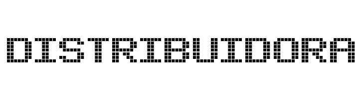 Bold LED Board-7  Free Fonts Download