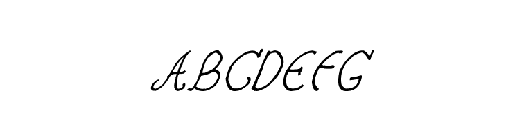 CRU-Nonthawat-Hand-Written Italic  Free Fonts Download