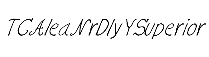 CRU-Nonthawat-Hand-Written Italic  Free Fonts Download