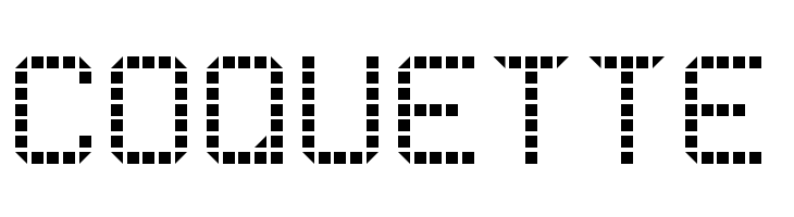 Rounded LED Board-7  Free Fonts Download