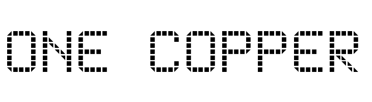 Rounded LED Board-7  Free Fonts Download