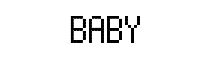 LED LCD 123  Free Fonts Download