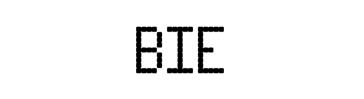 LED LCD 123  Free Fonts Download