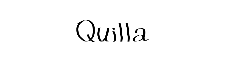 Quilla Timi Maws DuranGo Font