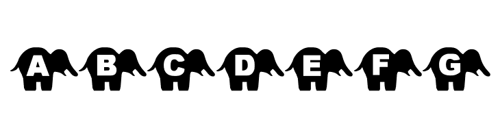 sbelephant  Free Fonts Download
