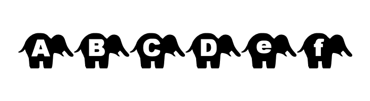 sbelephant  Free Fonts Download