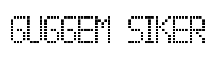 CUBS LED TFB  Free Fonts Download