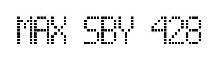 CUBS LED TFB  Free Fonts Download