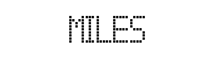 CUBS LED TFB  Free Fonts Download