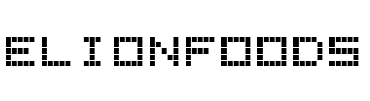 LED Display7  Free Fonts Download