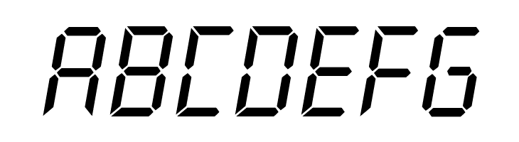 New X Digital tfb  Free Fonts Download