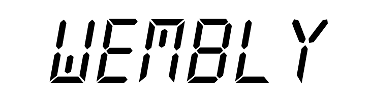 New X Digital tfb  Free Fonts Download