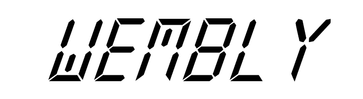 New X Digital tfb Italic  Free Fonts Download