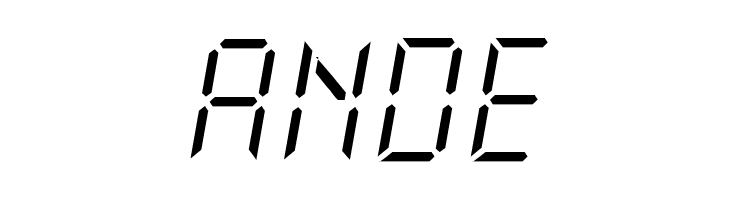 New X Digital tfb Light  Free Fonts Download