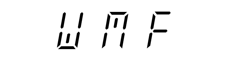New X Digital tfb Light  Free Fonts Download