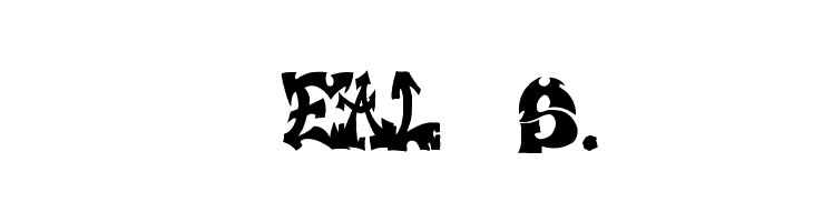 personal bj  Free Fonts Download