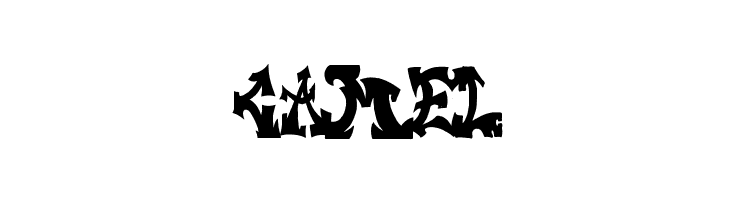 personal bj  Free Fonts Download
