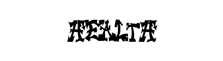 personal bj  Free Fonts Download