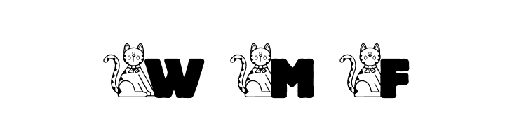 LD Cats  Free Fonts Download