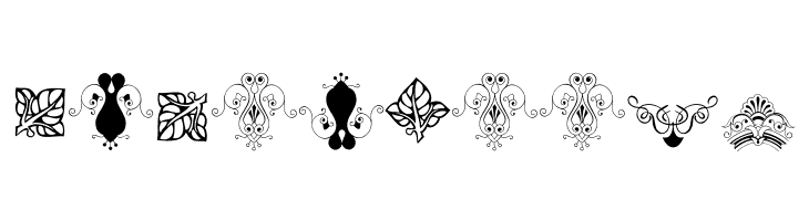 Soft Ornaments Twelve  Free Fonts Download