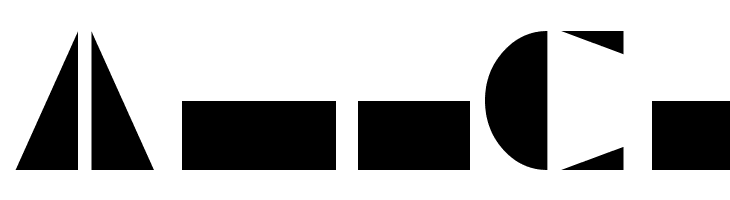 Trifolium Stencil Regular  Free Fonts Download