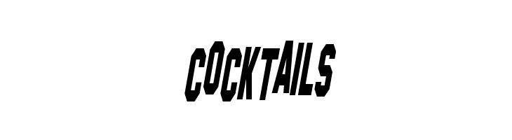 Hollywood Hills Condensed Italic  Free Fonts Download