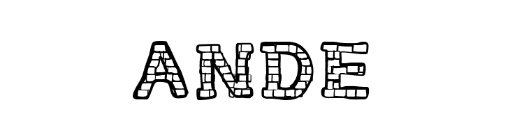 RHBrickhausProto-VERTEBRA  Free Fonts Download