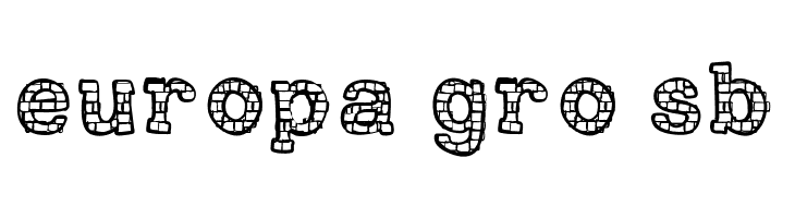 RHBrickhausProto-VERTEBRA  Free Fonts Download