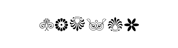 Soft Ornaments Thirteen  Free Fonts Download