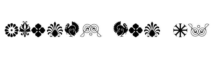 Soft Ornaments Thirteen  Free Fonts Download