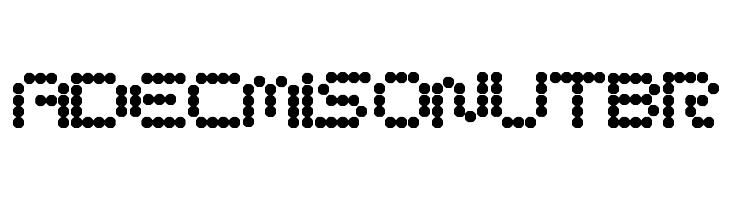 CirclePixels  Free Fonts Download