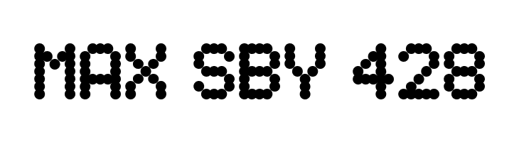 5by7-Bold  Free Fonts Download