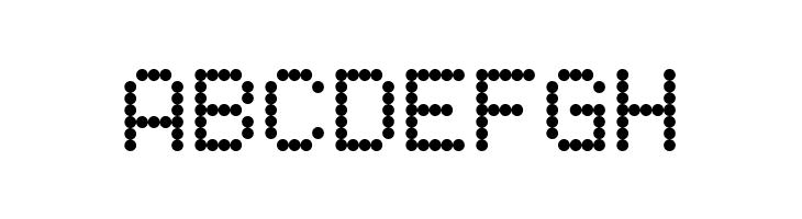 5by7  Free Fonts Download