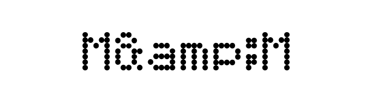 5by7  Free Fonts Download