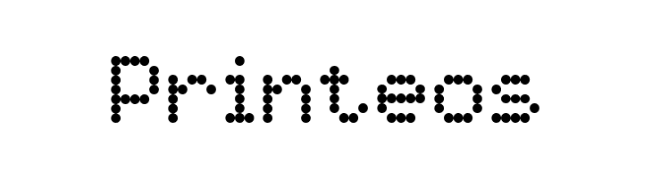 5by7  Free Fonts Download