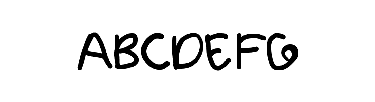 handy font 1 by OUBYC  Free Fonts Download