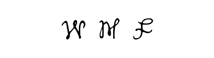 SandersHand  Free Fonts Download