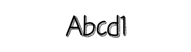 Abcd1 BestDayEver Font