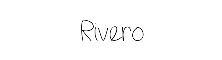 Rivero GirlNextDoor Font