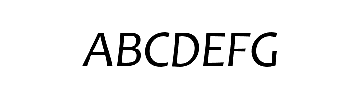 Candara Italic  Free Fonts Download