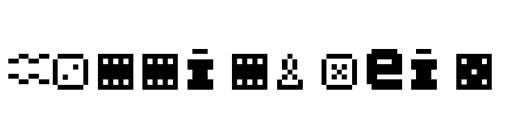 Pixel Dingbats-7  Free Fonts Download