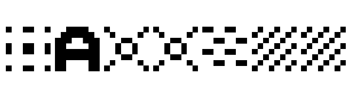 Pixel Dingbats-7  Free Fonts Download